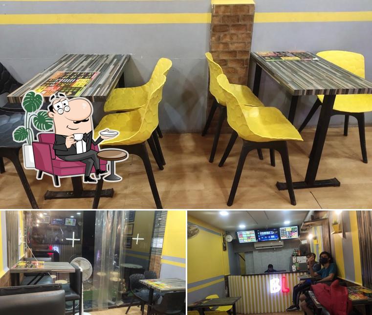 Check out how Burger Land looks inside