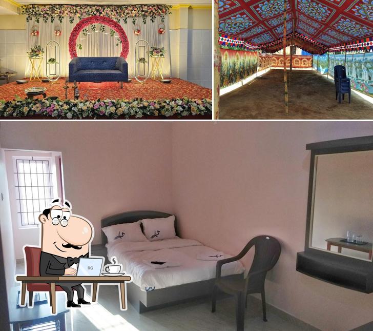 The interior of HOTEL VKM
