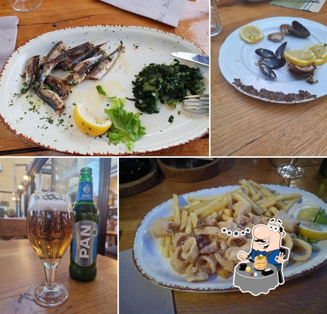 Platti al Konoba Parangal Trattoria