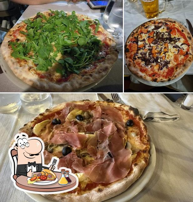 A La Tinaia, puoi assaggiare una bella pizza