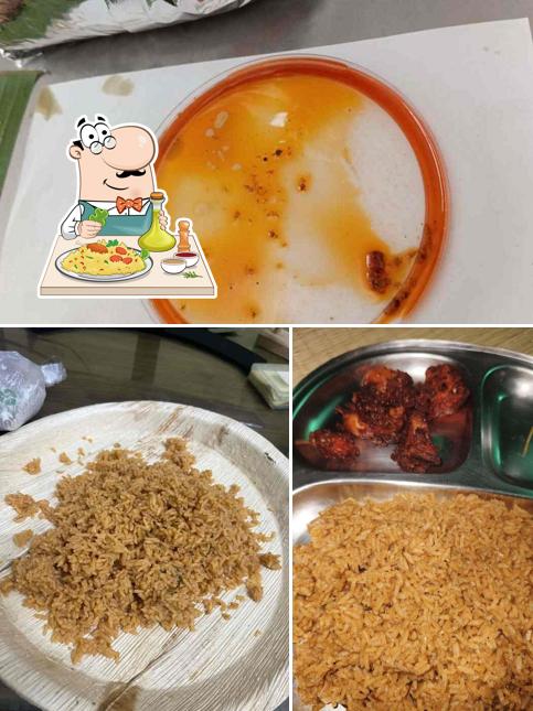 Food at Aththa Briyani