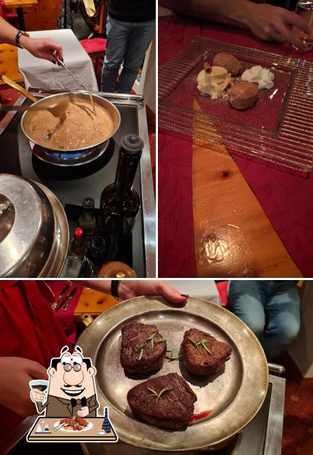 Filet mignon al Restaurant La Ferme