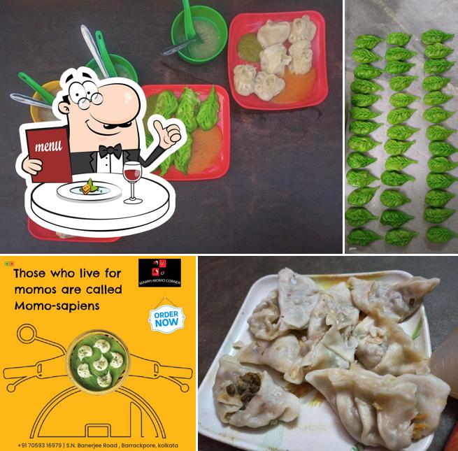 Food at Mampi Momo Corner
