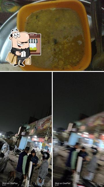 New Kannauj farrukhabadi Bhojnalaya is distinguished by exterior and food