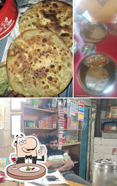 Among different things one can find food and interior at Rajsthani Mahadev Dhaba