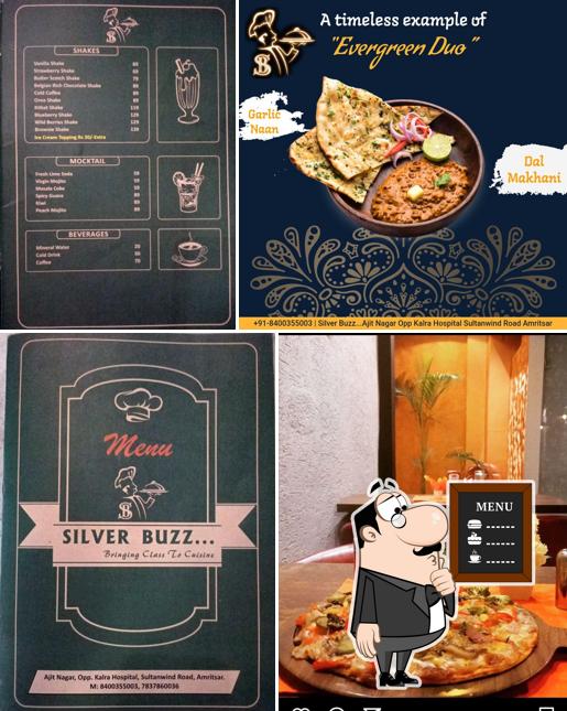 Check out the daily specials on the blackboard