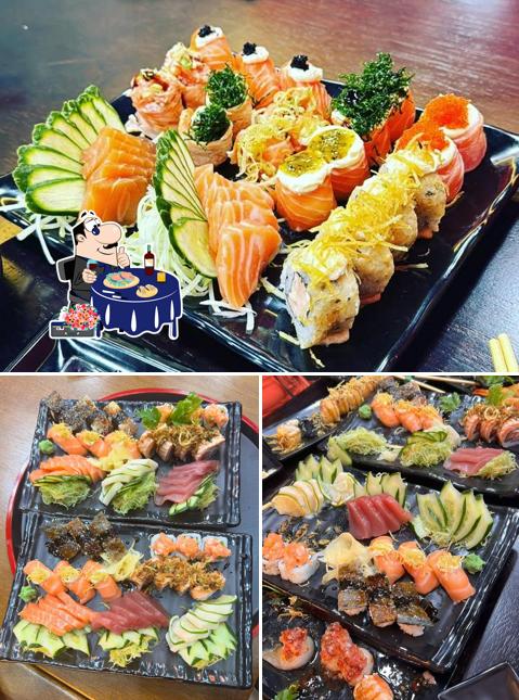Sashimi em Sushi House Santana Restaurante e Rodízio Japonês
