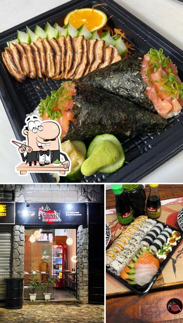 Presenteie-se com sushi no Sushi dos Deuses - Restaurante de Comida Japonesa