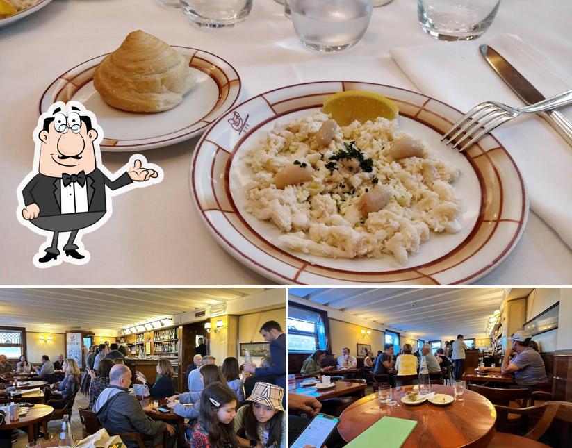 Dai un’occhiata alla foto che mostra la interni e cibo di Harry's Bar Cipriani