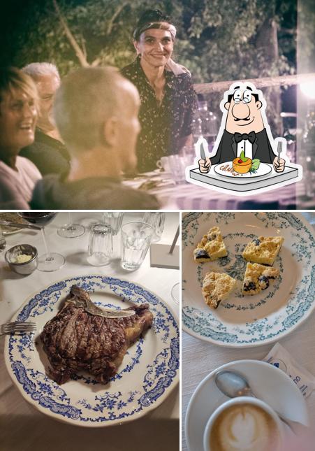 Antica Hosteria al Corno si caratterizza per la cibo e interni