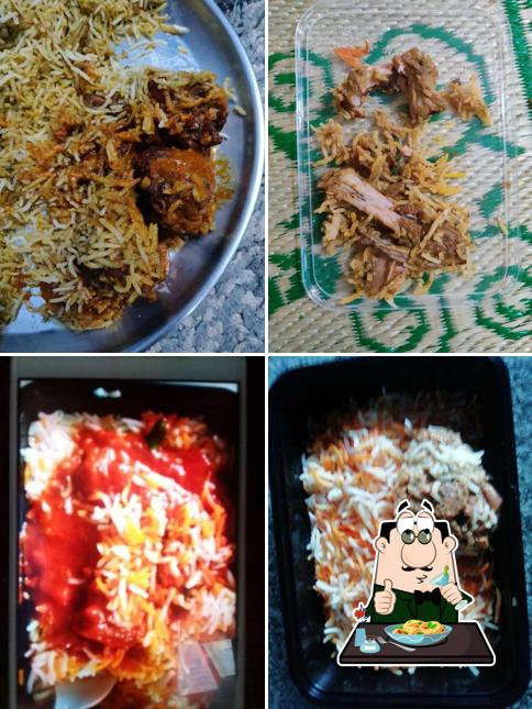 Meals at Basmati Biryani Nation