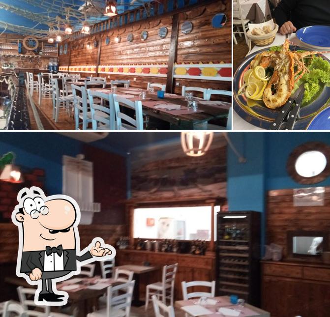 Dai un'occhiata agli interni di Osteria I Tre Marinai