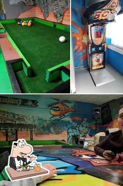 Tra le diverse cose da Phasercity Laser Game si possono trovare la cibo e interni