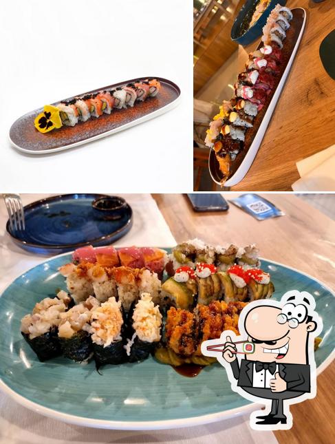 Ordina le varie opzioni di sushi