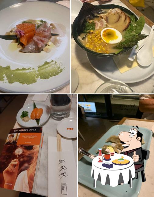 Piatto di formaggi al Sushi and Co. Napoli