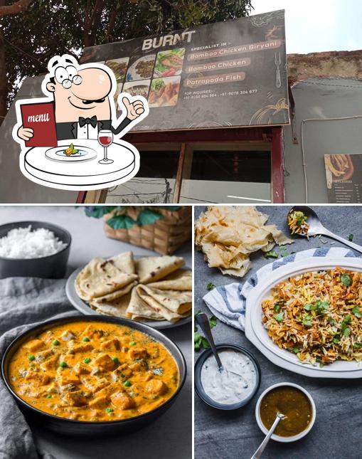 Check out the image displaying food and interior at BURNT INDIAN CLOUD KITCHEN