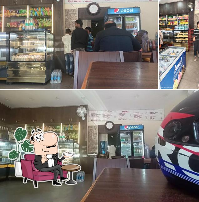 The interior of Chacha Paratha