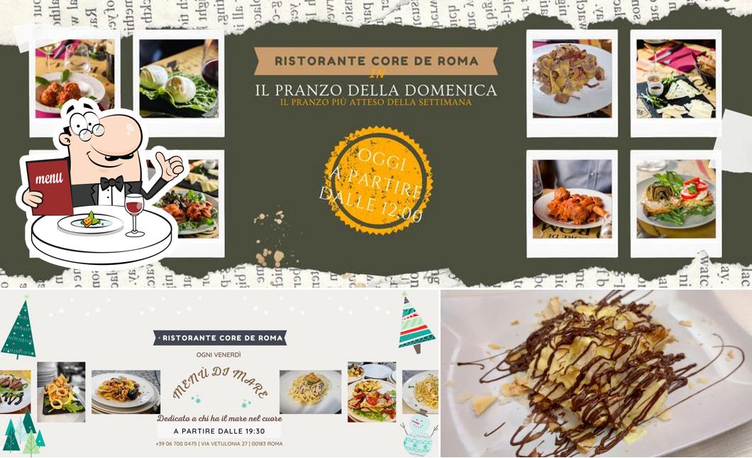 Cibo al Core de Roma