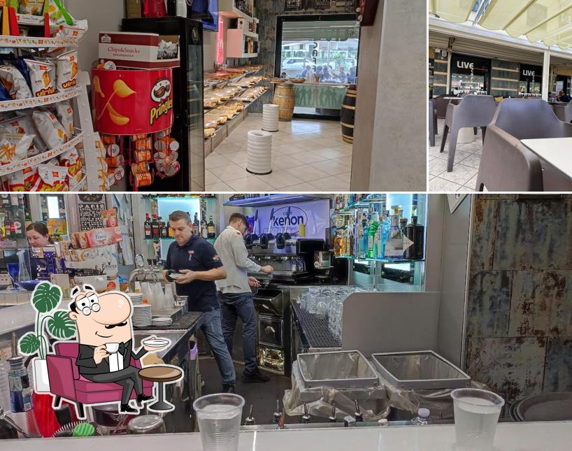 Dai un'occhiata agli interni di Live Caffè