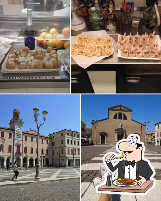 Amma Caffe & Lounge si caratterizza per la cibo e esterno