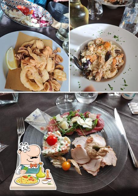 Risotto al Osteria Caffè della Piazza