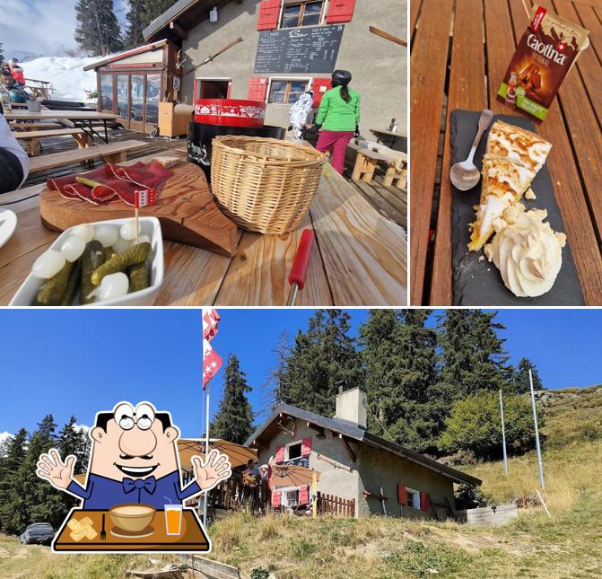 La cibo e esterno del ristorante La cibo e esterno del ristorante