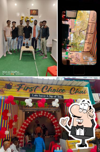 The interior of First Choice Chai