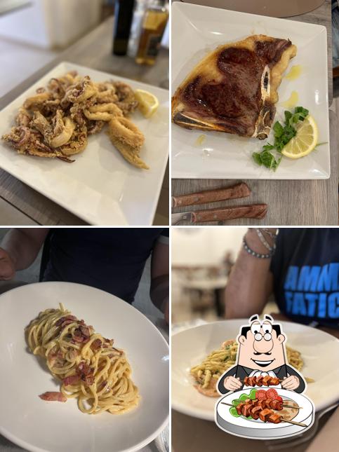 Cibo al Ristorante All'improvviso