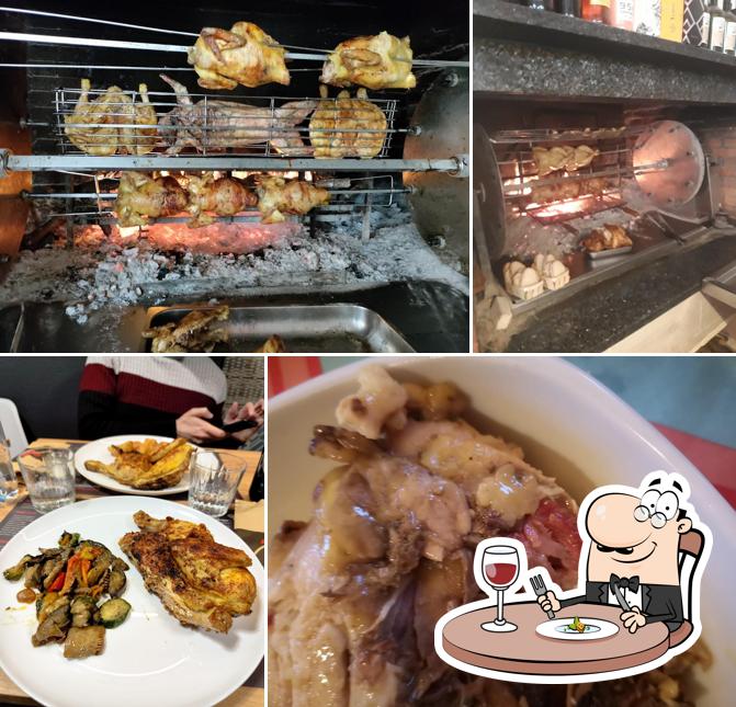 Platti al Rosticceria Pollo Gigante
