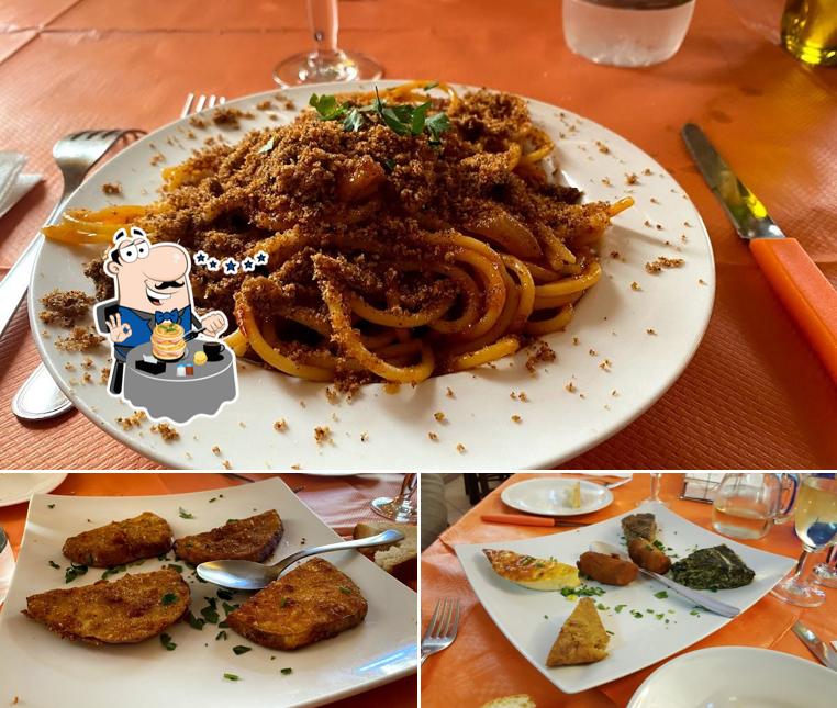 Cibo al Trattoria La Rustica
