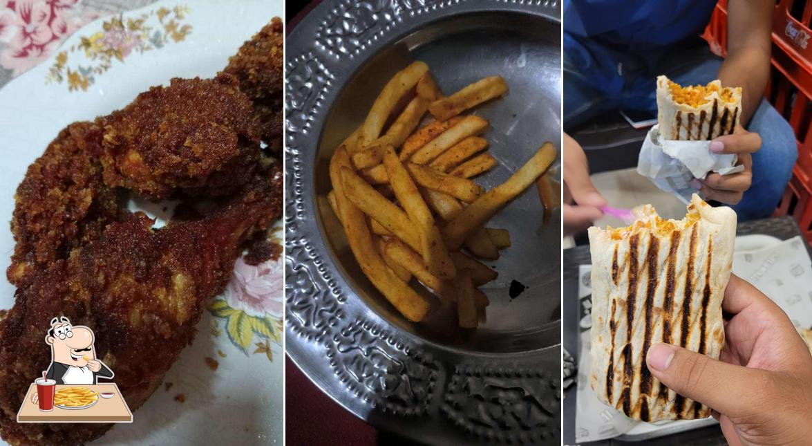French fries at Al Arabian Wraps