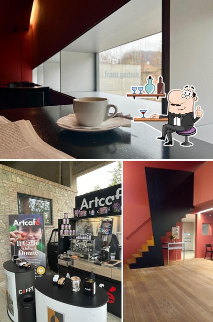 Gli interni di Artcafé