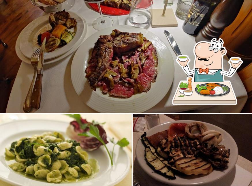 Cibo al Trattoria de la Trebia Milano