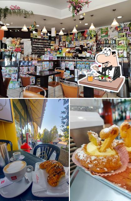 Questa è la foto che presenta la cibo e interni di Il dolce forno