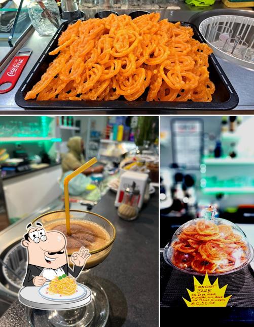 Spaghetti alla carbonara al Caffeteria Coffee Shop
