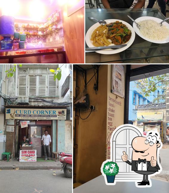 Enjoy the view outside Curd Corner