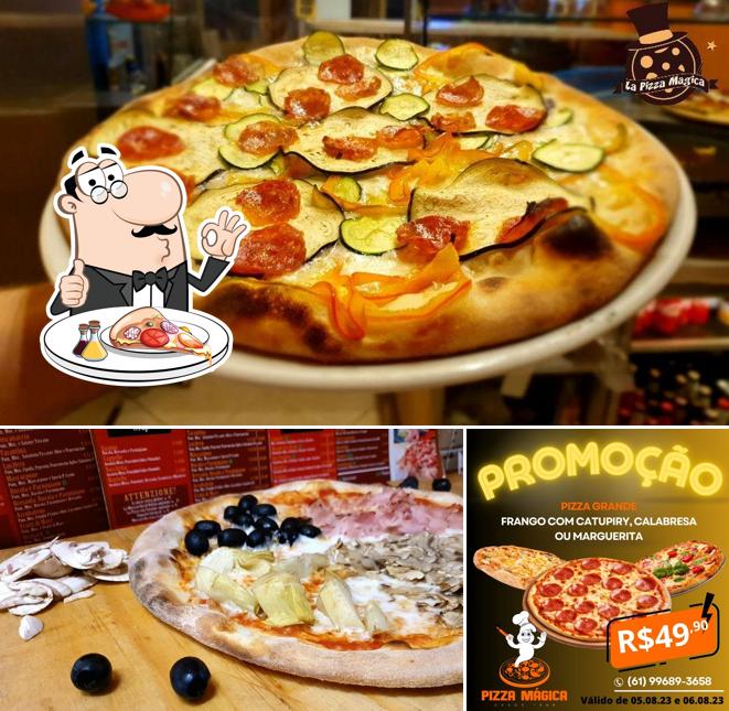 A La Pizza Magica Pisa, puoi provare una bella pizza