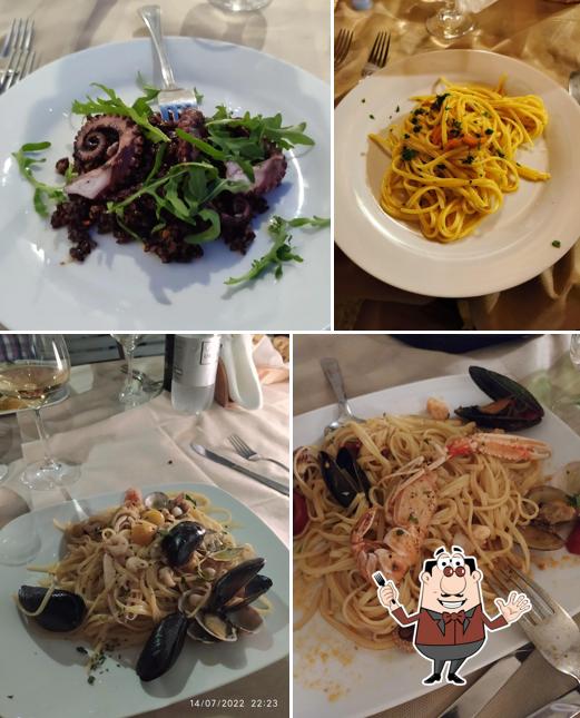 Cibo al Osteria pizzeria Carbinia