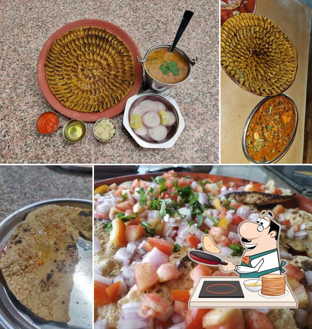 Pancakes at Abu Dal Bati Chharodi