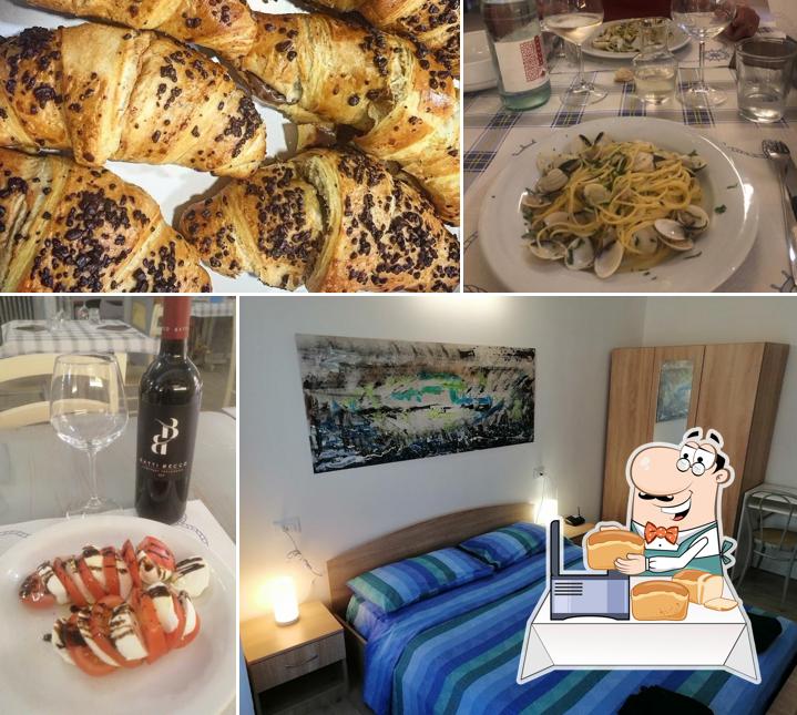 Pane all'aglio al Albergo Blue Fish