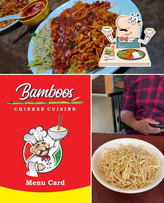Food at Bamboos chinese Cuisine