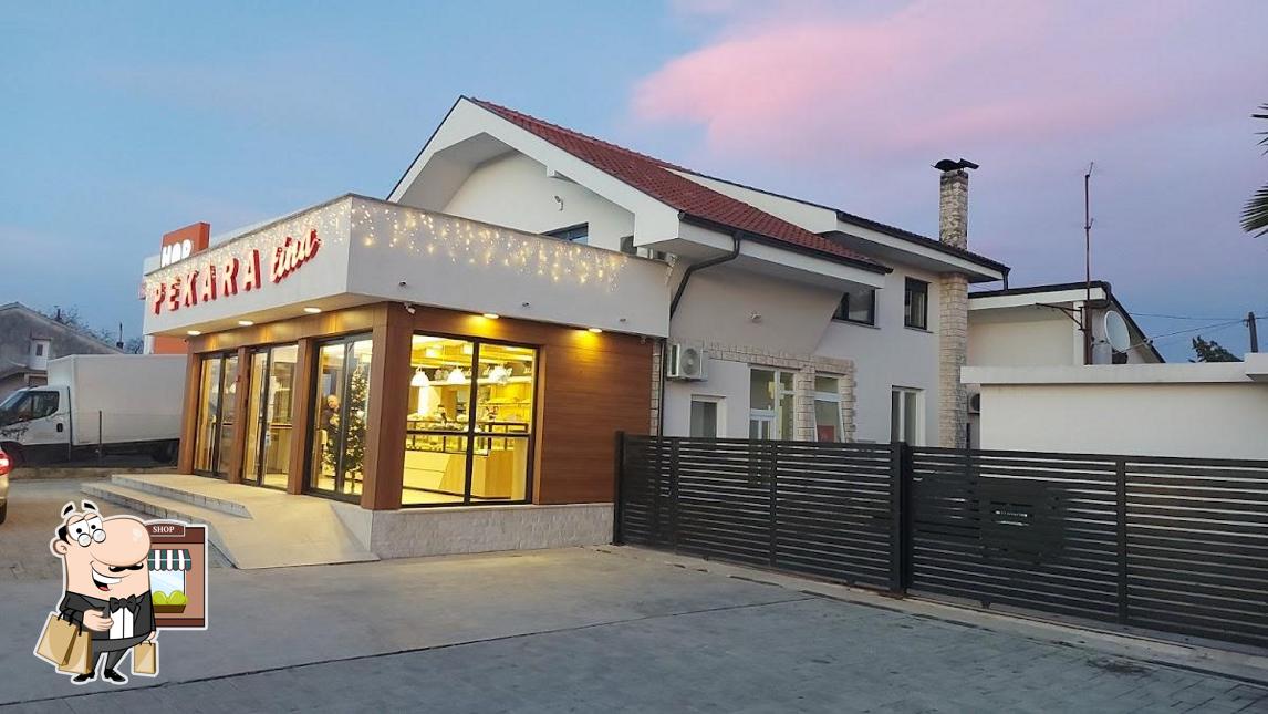Gli esterni di Pekara Tina