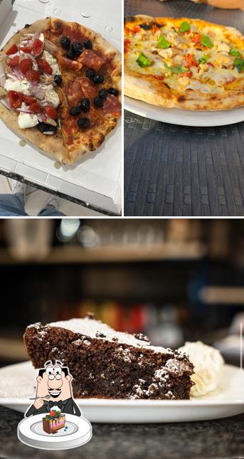 Torta al cioccolato al Pizzeria Da Mimì