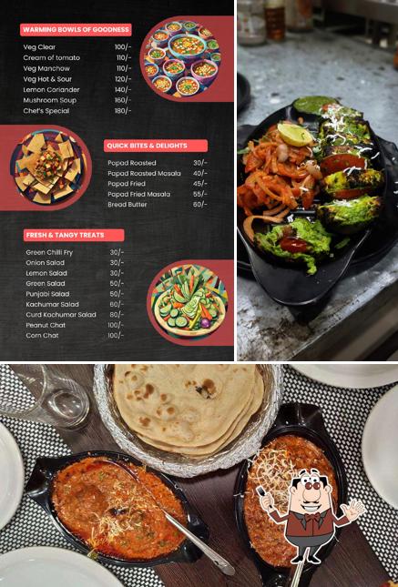 This is the image displaying food and beverage at The Grand Swastik Family Restaurent