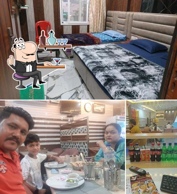 Take a seat at one of the tables at The Pathankot Inn