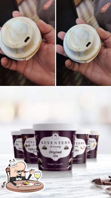 Food at Keventers - Milkshakes & Desserts