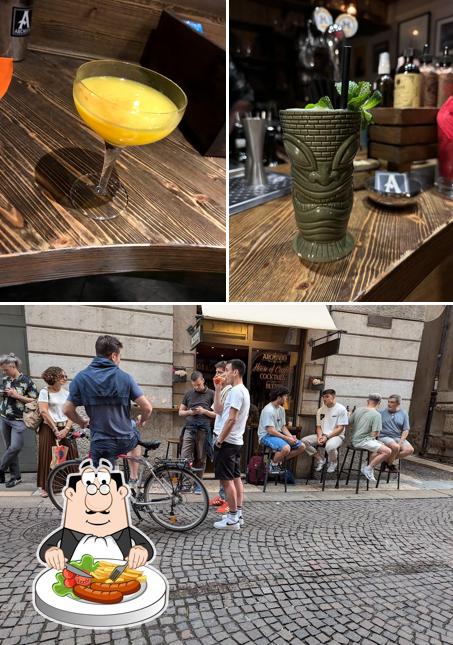 La immagine della cibo e esterno di Archivio