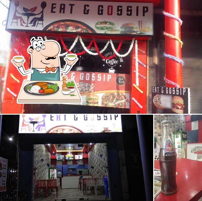 Food at Eat & Gossip restaurant