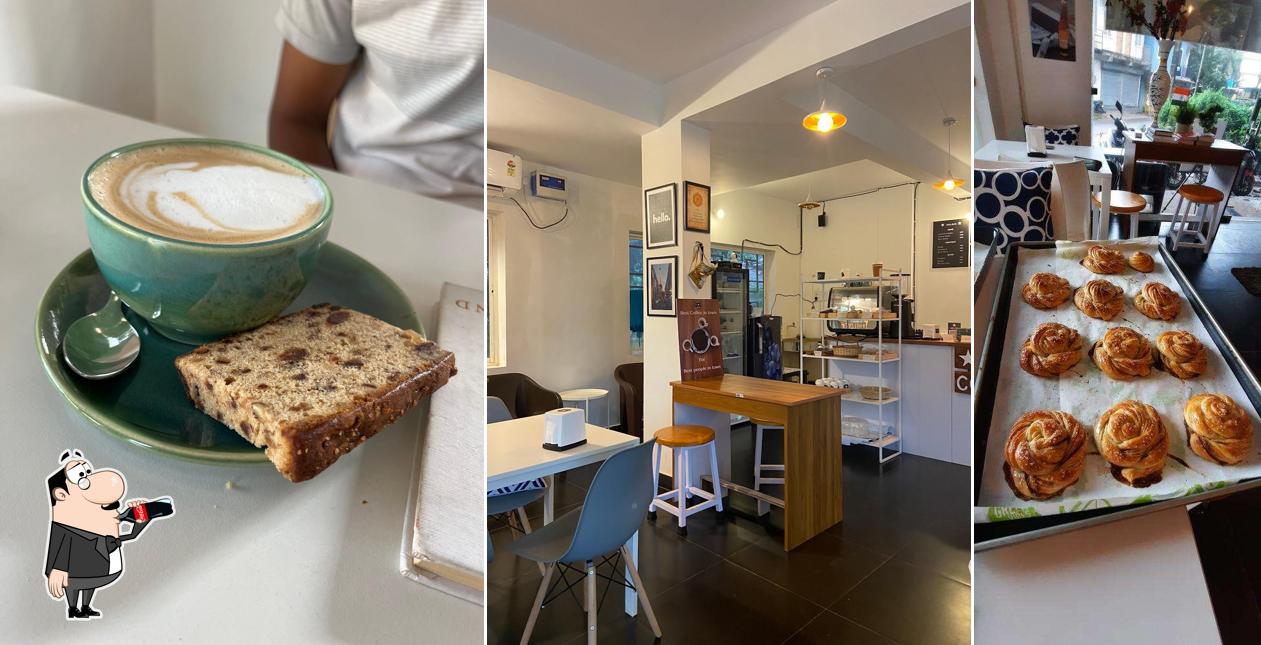 Cappuccino at Heldig Coffee