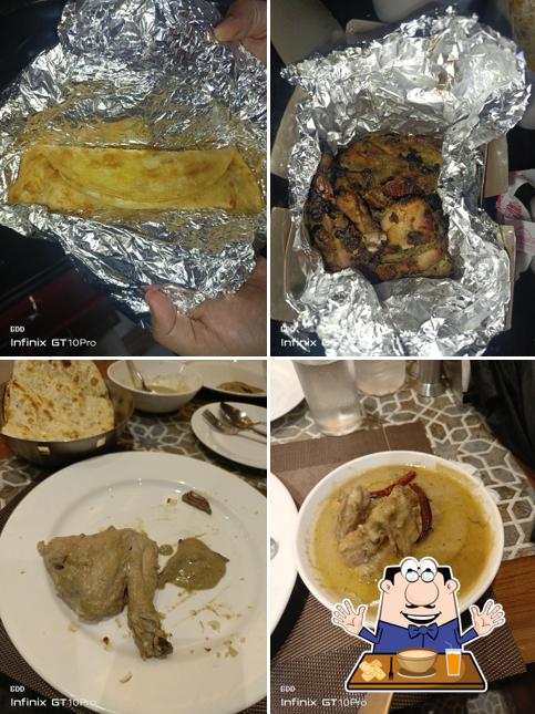 Food at Karim's (Original from Jama Masjid Delhi 6) - Barasat
